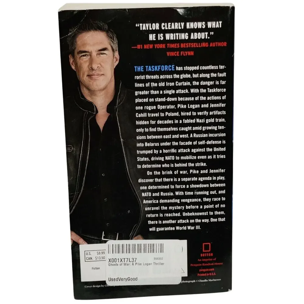 Ghosts of War: A Pike Logan Thriller by Brad Taylor‎ Paperback Book